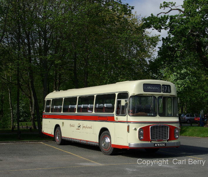 AFM103G, preserved as Bristol Omnibus 2157, in Betws y Coed on 2 May 2009