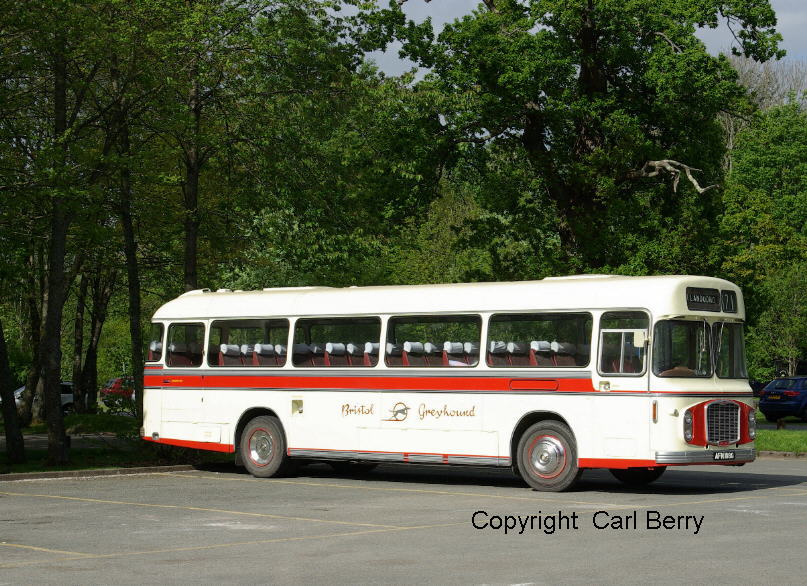 AFM103G, preserved as Bristol Omnibus 2157, in Betws y Coed on 2 May 2009